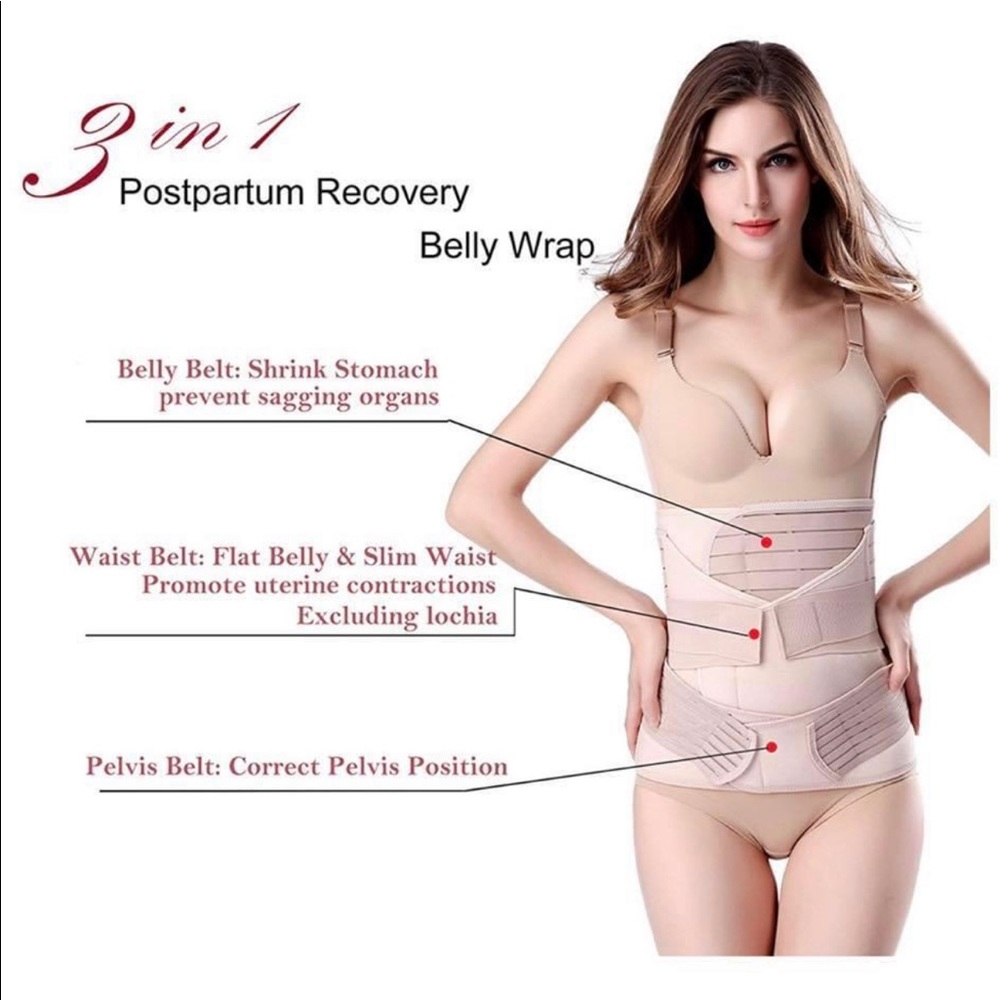 Brand new 3 in 1 postpartum belly wrap